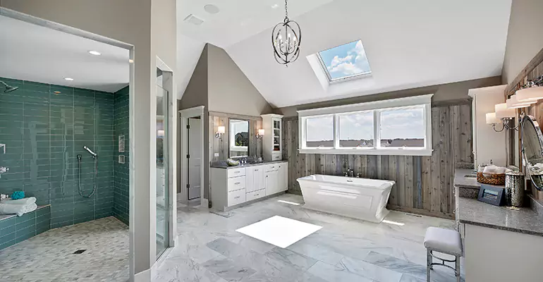 Guest Bathroom Flooring Remodel in Twin Falls
