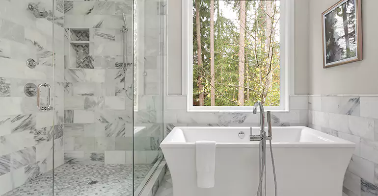 Bathtub to Tile Shower Conversion in Twin Falls