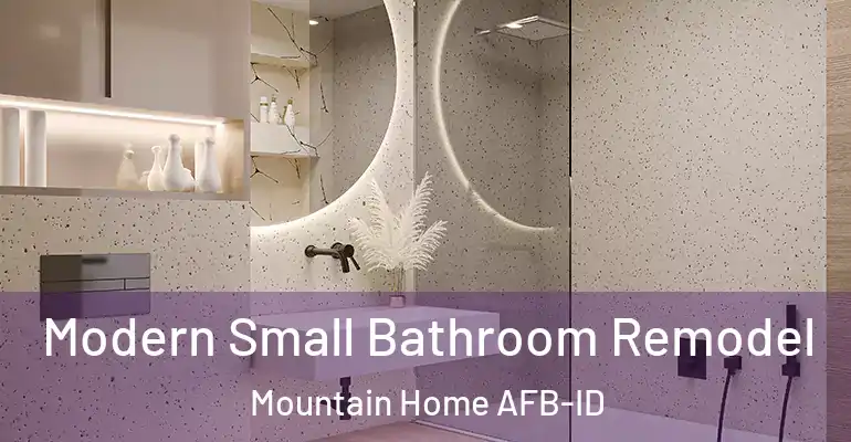 inner Bathroom imggen Modern Small Bathroom Remodel Mountain Home AFB-ID