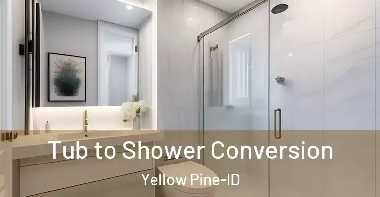 inner Bathroom imggen Tub to Shower Conversion Yellow Pine-ID